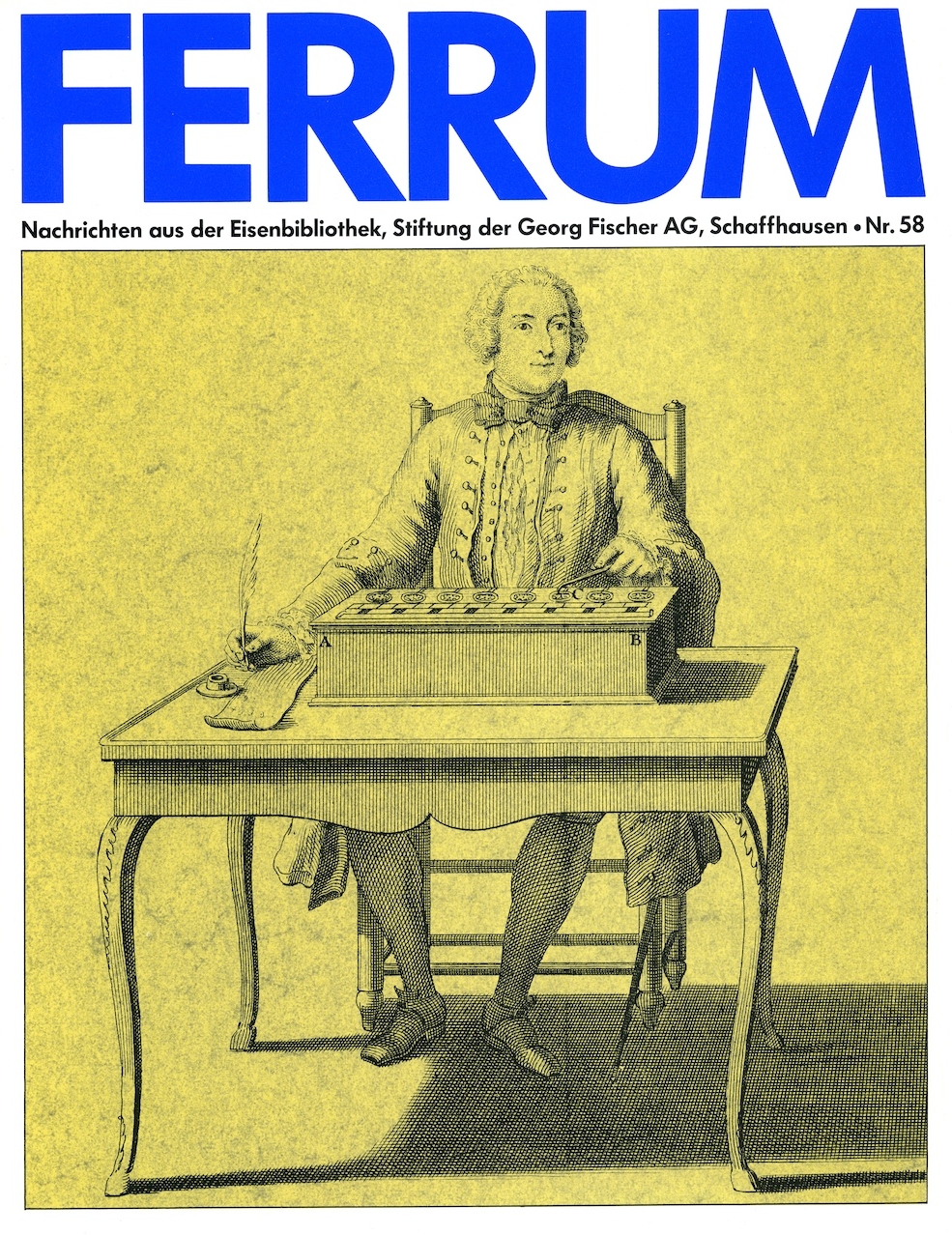 Ferrum 58/1987, Cover