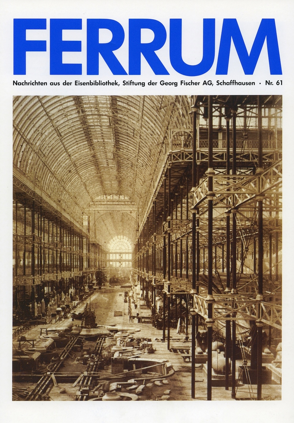 Ferrum 61/1989, Cover